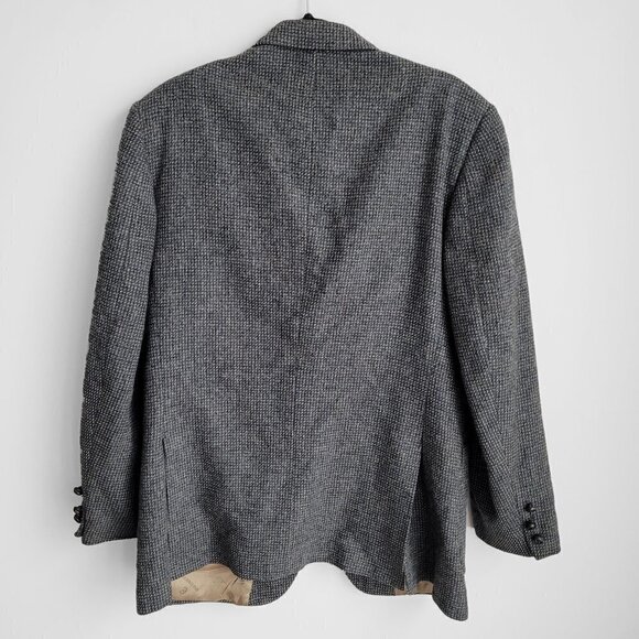 Nino Cerruti Single Breasted 100% Wool Sport Vintage Houndstooth Blazer Coat - Picture 6 of 11